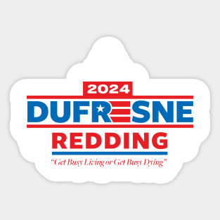 Dufresne Redding 2024 Sticker